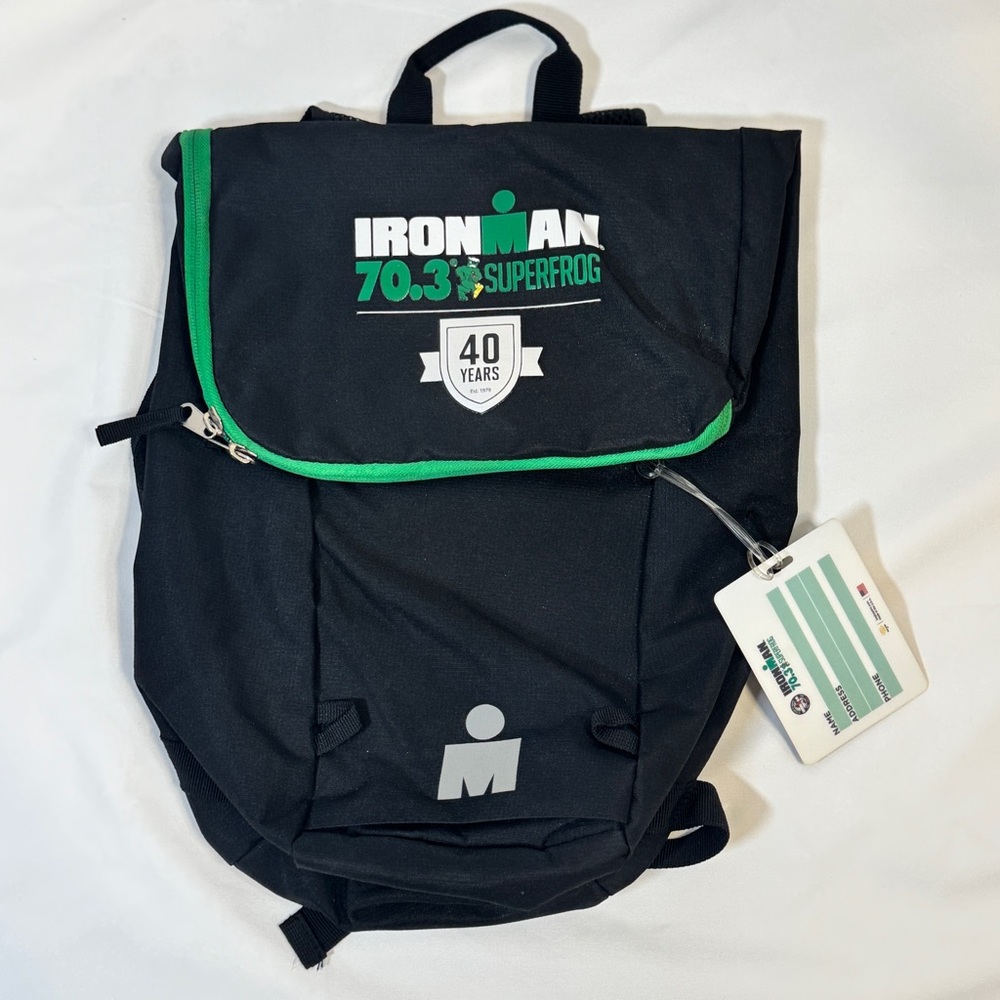 Ironman 40 Years Anniversary Triathlon Backpack – Limited Edition Transition Bag